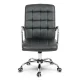 Sofotel Benton Office Chair, Faux Leather, Black