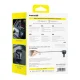 Car Charger Baseus PrimeTrip VR1 60W USB-A & USB-C with Retractable Cable - Black