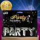 Bakalu Foil Balloon Party Lettering, Silver, 40 cm