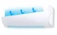 Air Conditioner Deflector AG719A, White