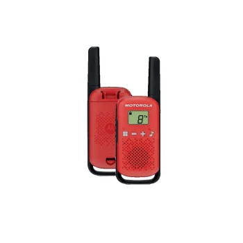 Motorola Talkabout T42 Walkie-Talkies, 2-Pack, Red