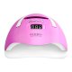Glow UV/LED Manicure & Pedicure Lamp F2 RP 220 W, Metallic Pink (57 LED, Dual LED, Low Heat Mode)