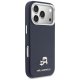 Karl Lagerfeld Karl & Choupette Saffiano MagSafe Case for iPhone 17 Pro Max, Blue