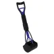 Long Handle Pooper Scooper for Dogs, Blue