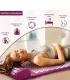 Acupressure Acupuncture Massage Mat (65 x 40 cm), blue