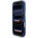 Guess IML Script Metal MagSafe Phone Case Cover iPhone 17 Pro - Blue
