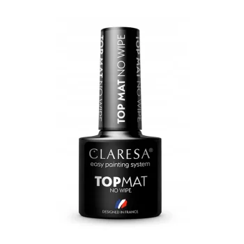 Claresa Top Matt No Wipe Gel Polish Top Coat, 5g