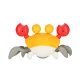 Interactive Crawling Crab Toy with Sensor and Music, Red