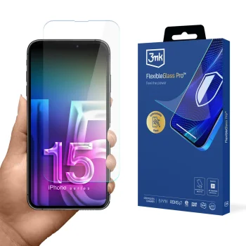 Hybrid glass 3mk FlexibleGlass Pro v2.0 Apple iPhone 15 Pro Max