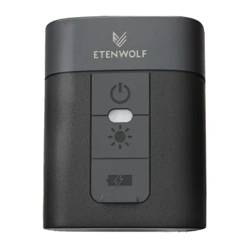 Etenwolf AIR 3 Electric Pump with LED Light, 2600mAh, Black