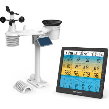 Bresser 7003220 7-in-1 Pro SF saules enerģijas meteoroloģiskā stacija