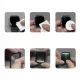 Tech-Protect Glass Flex+ Hybrid Screen Protector for Huawei Watch 5 42mm 2-Pack Black
