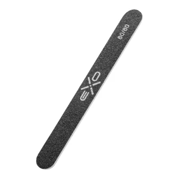 Exo Straight Nail Files 80/80 Grit 10 Pcs