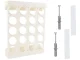 Coffee Capsule Holder and Organizer, White, 20 pcs