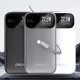 Dudao K31 10000 mAh 22.5W PD Power Bank with Built-in Cable, Grey