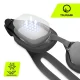 4Fizjo TSUNAMI Swimming Goggles, Black