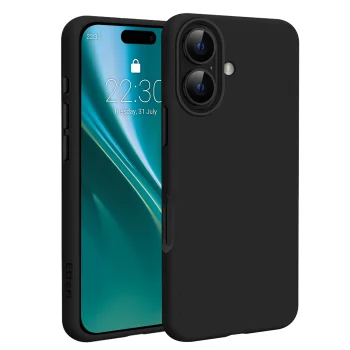 Etteri Silicone Mag Case for iPhone 17, Black