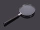 Classic Handheld Magnifying Glass with 100mm Lens and Metal Frame