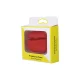Silicone Case for AirPods Pro with Hook, Red