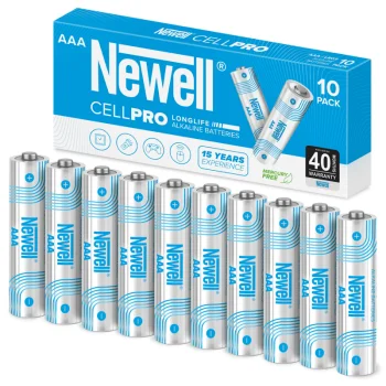Newell CellPro AAA Alkaline Batteries, 10 pcs