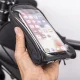 Waterproof Bike Phone Holder Bag for Handlebar TFO, Black