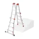 Hailo M80 Multi-Purpose Rung Ladder 4x4 Steps