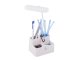 24 LED School Desk Lamp with Organizer, White
