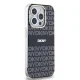 DKNY iPhone 15 Pro Case IML Mono & Stripe MagSafe, Black