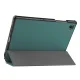 Samsung Galaxy Tab A8 10.5 (2021) (2022) (SM-X200/X205) Trifold Stand PU Leather Hard Protective Cover Case, Green