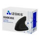 Izoxis 21799 Wireless Vertical Ergonomic Mouse, Black