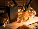 Ikonka LED String Lights with Decorative Bulbs, 3m, 50 LED, Warm White