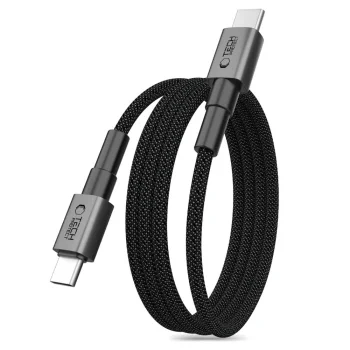 Tech-Protect Ultraboost DNA MagTwist USB-C Cable 100W 200 cm - Gray