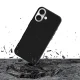 3mk Silicone Phone Case Cover iPhone 17 - Black