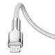 USB-C to Lightning Cable Baseus Cafule 20W 2m White