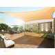 Greenblue GB504 Sun Shade Sail, 4x4m, Cream