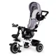 ECOTOYS 3-in-1 Kids Tricycle Stroller with 360° Rotatable Seat, Grey (YM-BT-2)