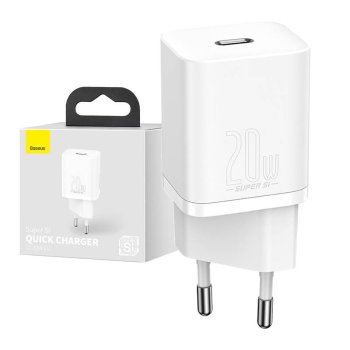 USB-C Fast Charger Baseus Super Si 1C 20W White