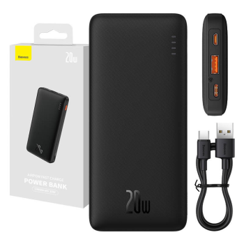 Baseus Airpow Power Bank 10000mAh 20W, Black