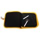 Kids Soft Drawing Album Notebook Board + 12 Markers, Yellow