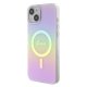 Guess iPhone 15 Plus Case IML Iridescent MagSafe, Pink