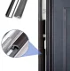 Self-Adhesive Window and Door Weather Strip, 4m, Black