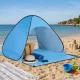Pop-up Beach Tent with UV Protection, Blue