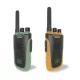 Kidywolf Kidytalk Walkie-Talkies with Flashlight, 2-Pack, Green/Orange