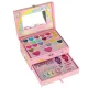 Unicorn Makeup Case for Girls, Kids\' Washable Makeup and Nail Art Set