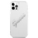 Guess iPhone 12 / 12 Pro Case Vintage Script, Transparent