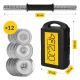 Steel Dumbbell Set in Case 4FIZJO 20 kg
