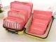 Travel Suitcase Organizer and Laundry Bag Set, 6 pcs, Salmon