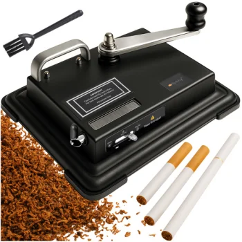 Ruhhy Manual Cigarette Rolling Machine, Black