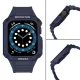 Armored Case with Strap for Apple Watch 42/44/45mm - Blue