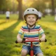 Kids Cycling Helmet Trike Fix with LED, M (55-58 cm), Dark Grey